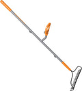 Steel Shaft Impact Resistant Snow Shovel, 18-Inch, 48-Inch Shaft, Polycarbonate Shovel Pack of 2 W749319