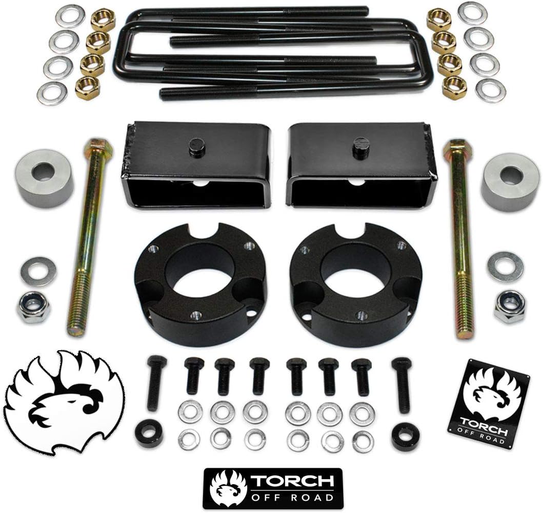3" Front 2" Rear Leveling Lift Kit for 1995-2004 Toyota Tacoma 4WD With Differential Drop J7177