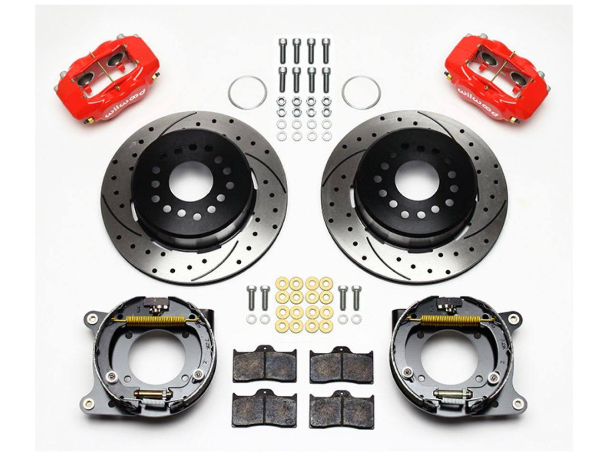 Rear Brake Kit Red Caliper Z421