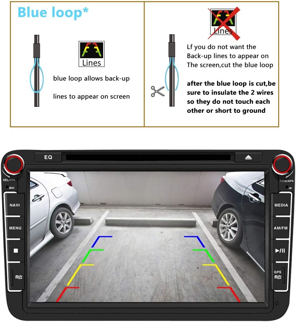 HD 720p Roof Camera Reverse Camera Rear View Backup Camera T66115