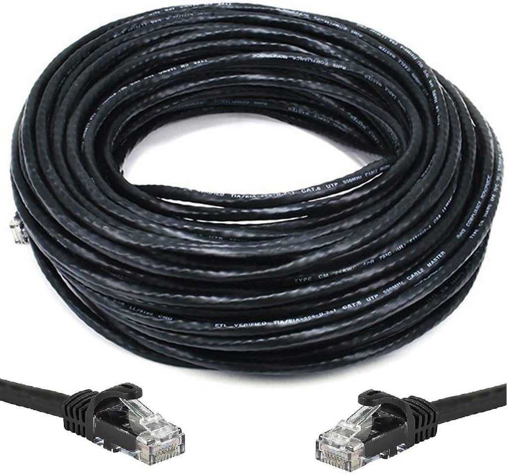 200FT Outdoor Direct Burial CAT6 Ethernet Cable E873