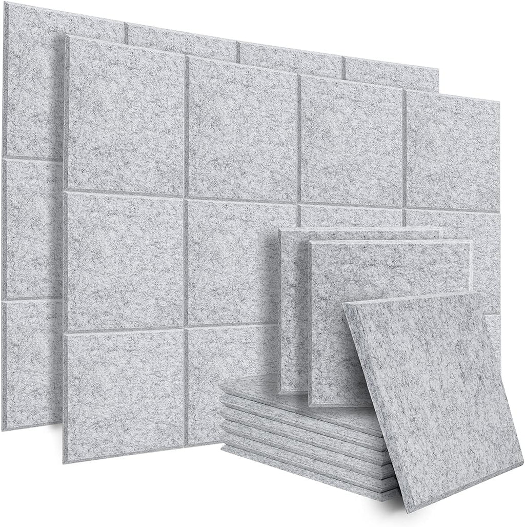 Art Acoustic Panels 12"x12" 6 Pack Sound Absorbing Wall Panel J35037