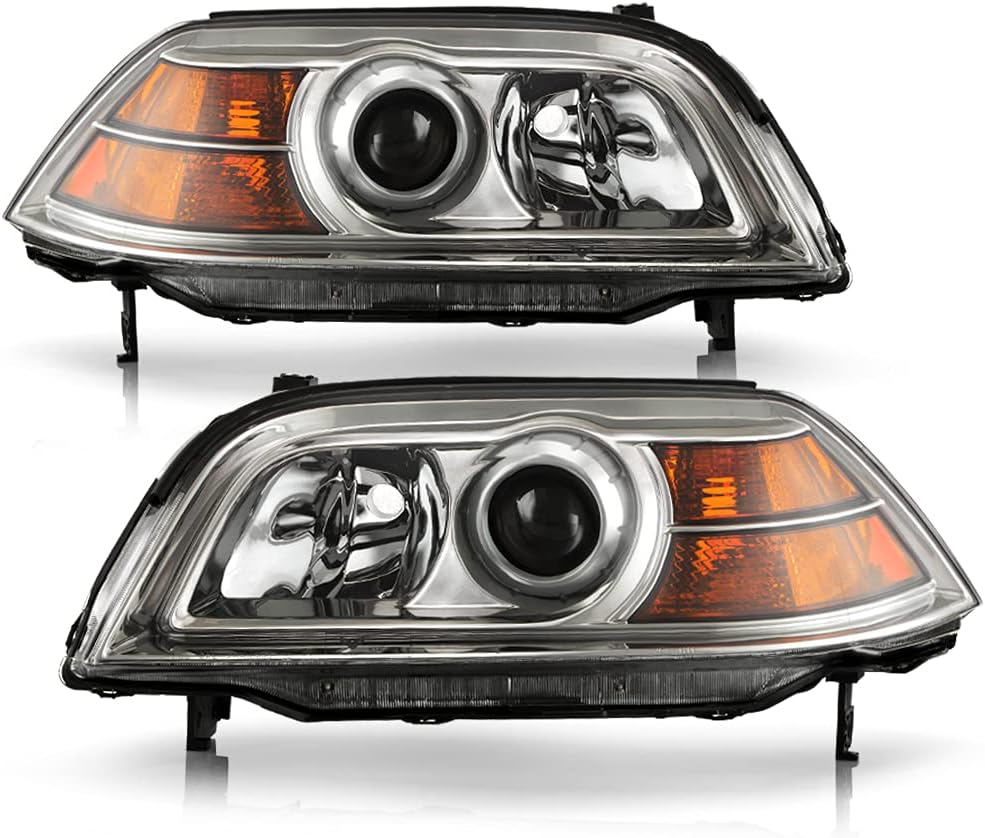 2004-2006 Acura MDX Headlights Headlamps Driver Passenger Side P836