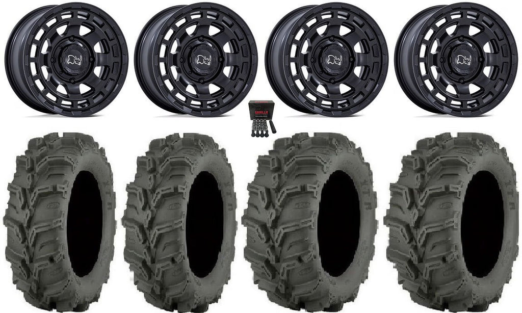 Black Rhino Chamber 14" Wheels 27" Mud Lite XTR Tires P237737