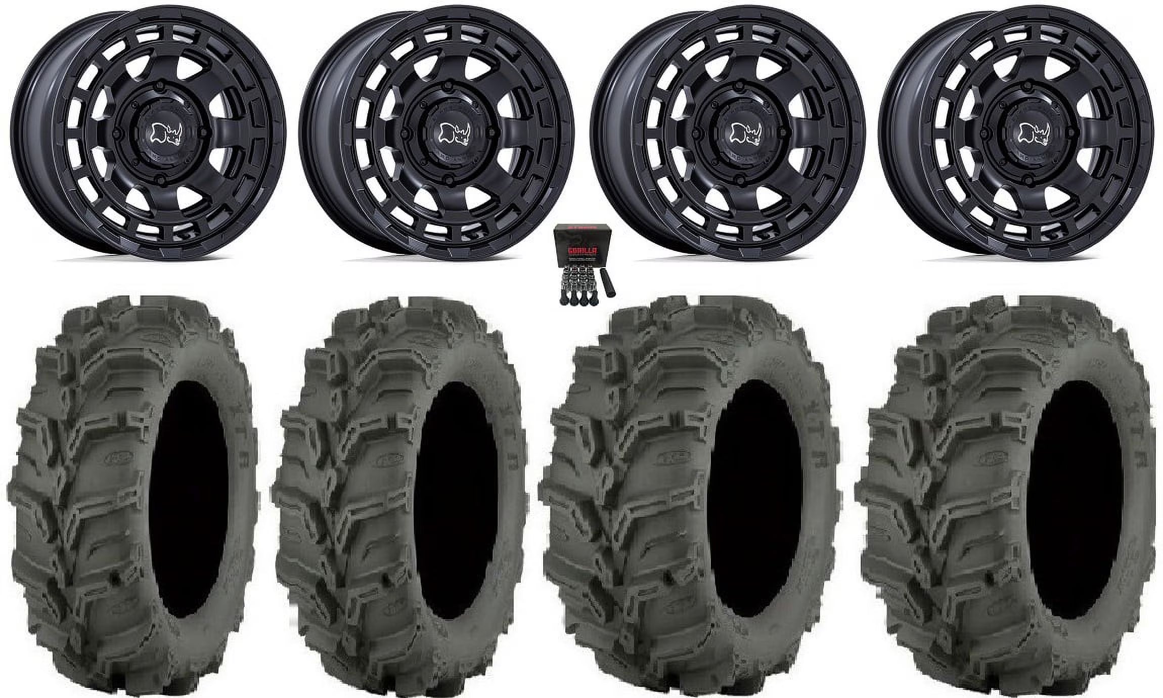 Black Rhino Chamber 14" Wheels 27" Mud Lite XTR Tires P237737