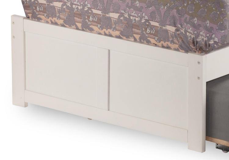 Caramel Latte Twin Flat Panel Bed with Trundle Y612161