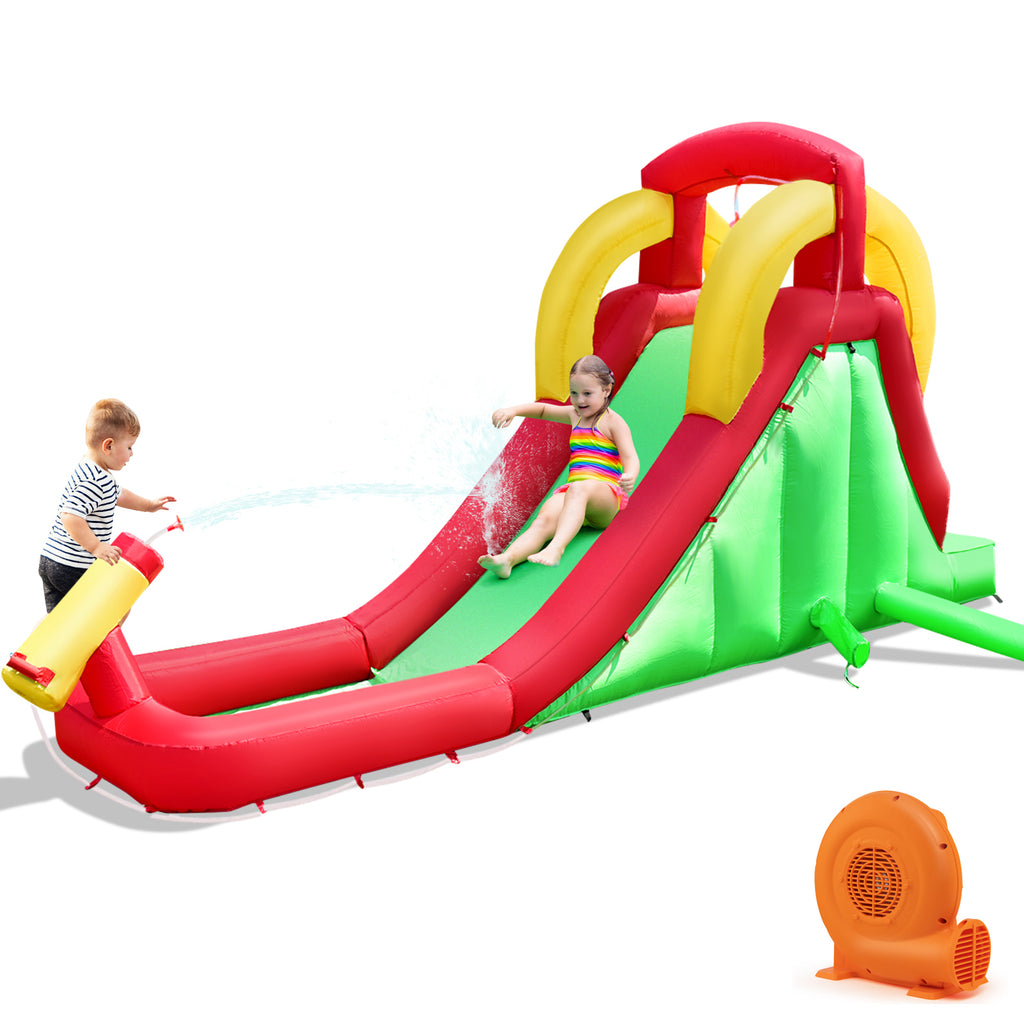 Inflatable Water Slide Bounce House with 350W Blower E76426