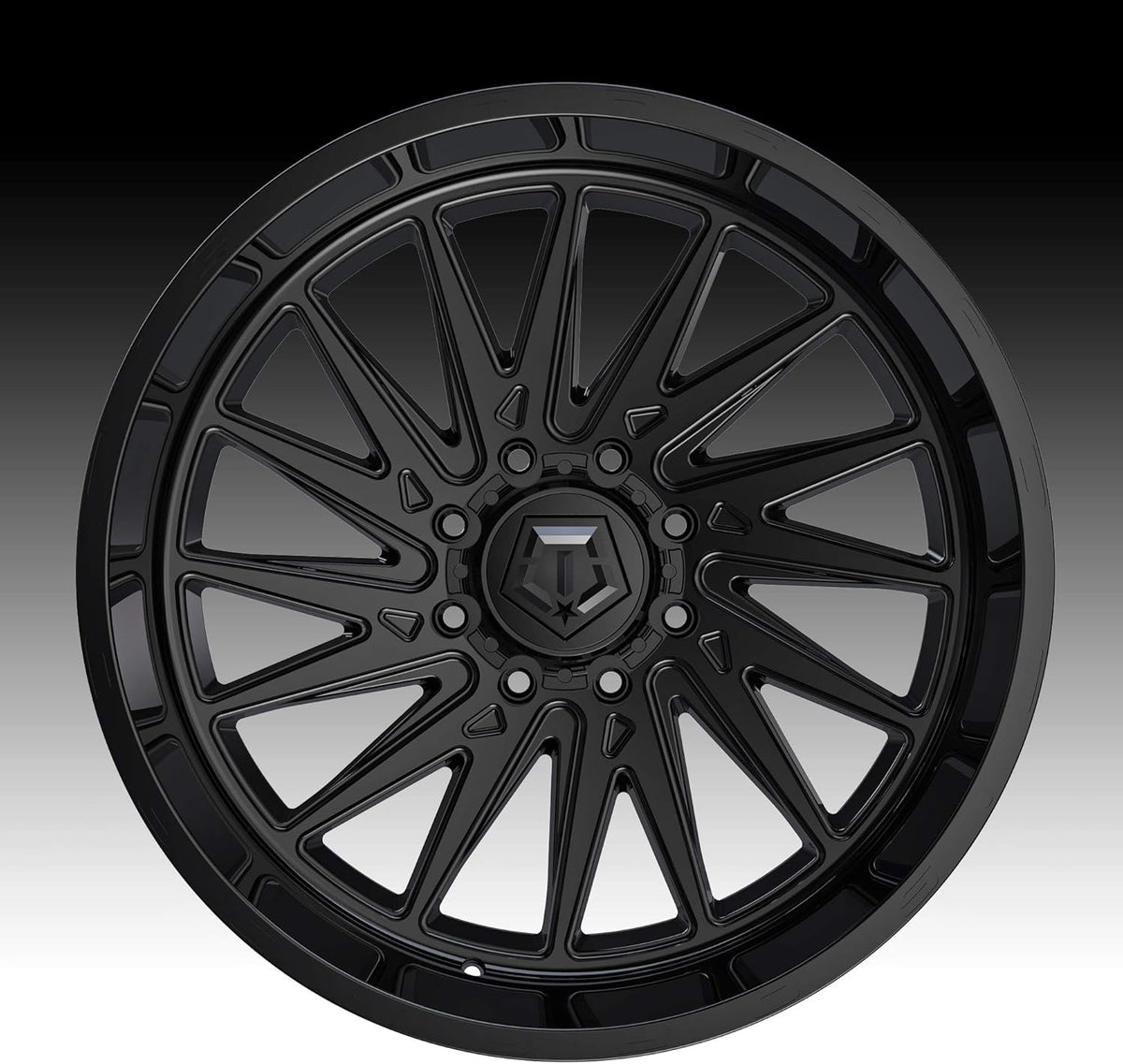 24x12 8x170-44mm Black Wheel Rim 24" Z65124