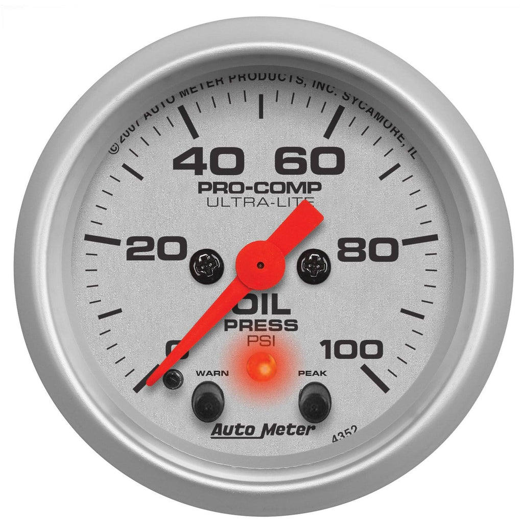 Electric Oil Pressure Gauge T3908