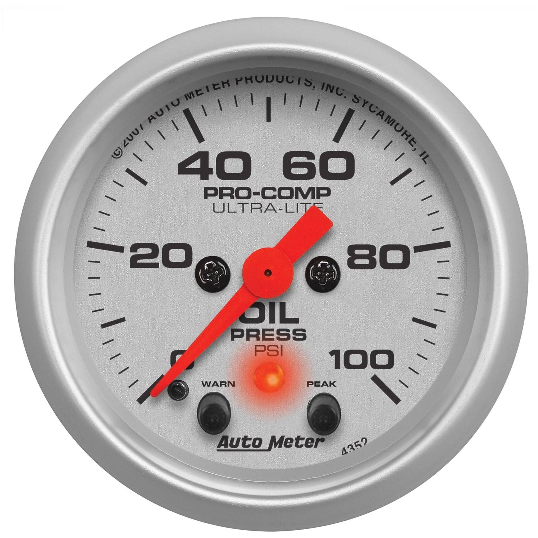 Electric Oil Pressure Gauge T3908