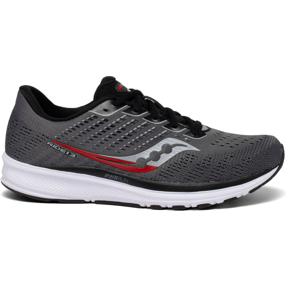 Charcoal/Black Ride 13 Size 14 Running Shoes A90755