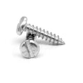 Sheet Metal Screw Slotted Pan Head Type A Low Carbon Steel Zinc Plated Pk 5000 U552