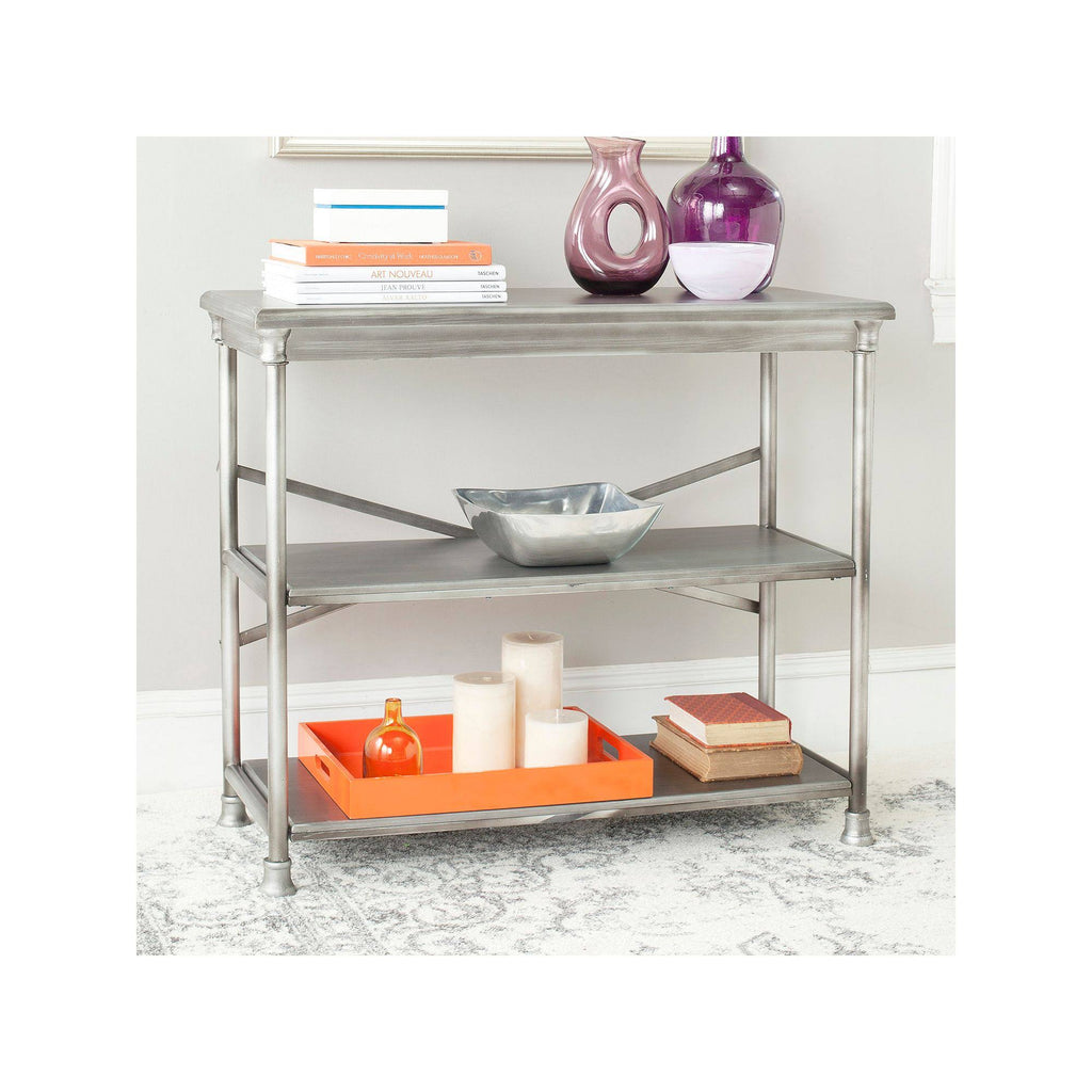 Dark Silver Medium Bookcase S953996