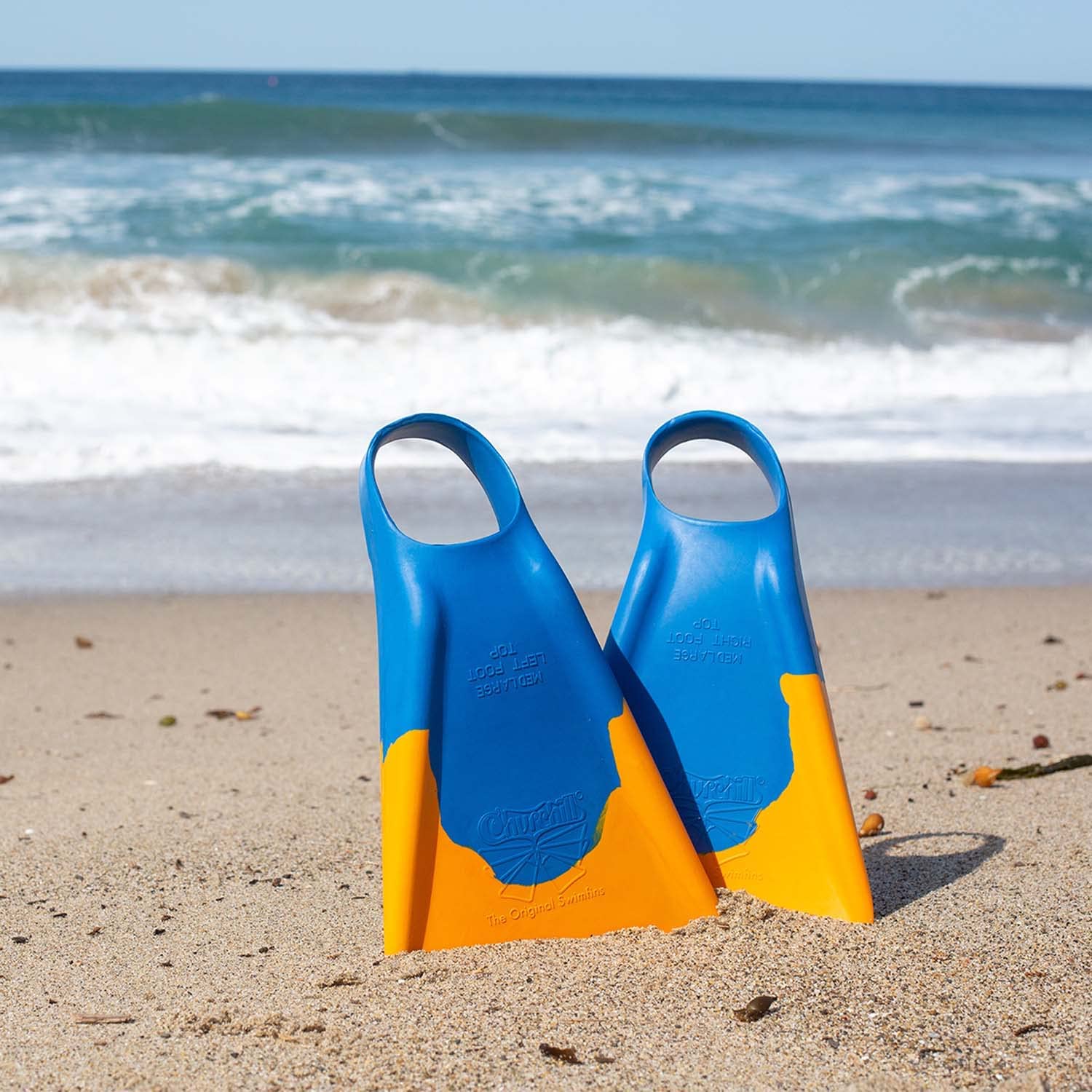 Floating Swimfins Made Of 100% Natural Gum Rubber X926242