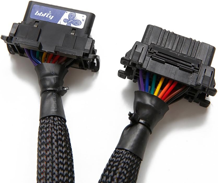 OBD2 16 Pin Splitter Extension Cable Adapter 1FT 10 Pack Y9319