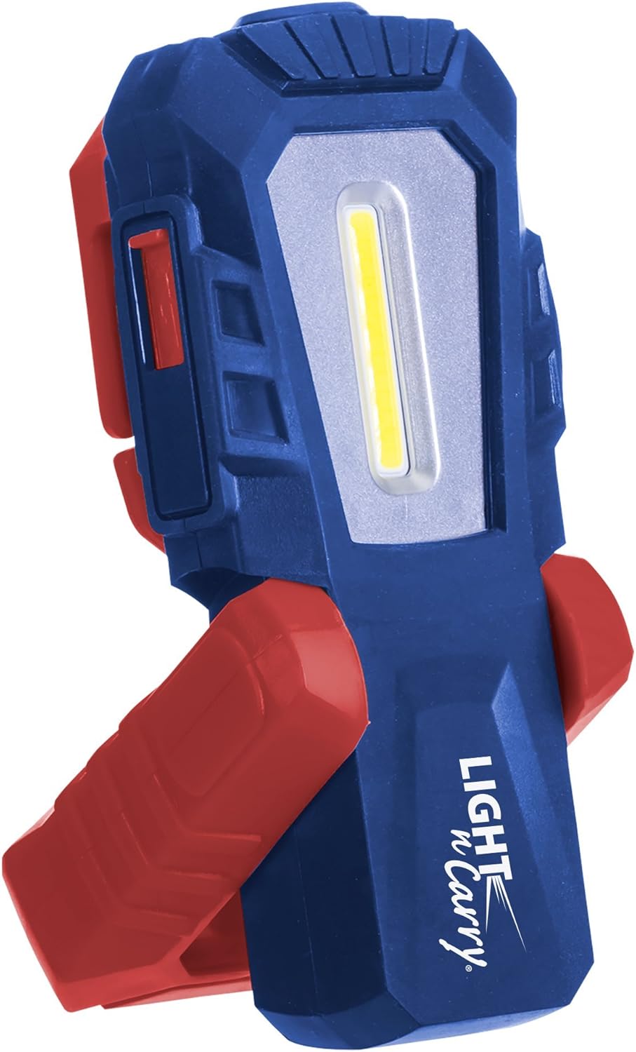 Rechargeable Work Light with Magnetic Base, Hanging Hooks, and USB Charging Output, 800 Lumen, Pack of 2 I562859