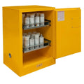 Flammable Storage Cabinet, 24 Cans, Manual B1267