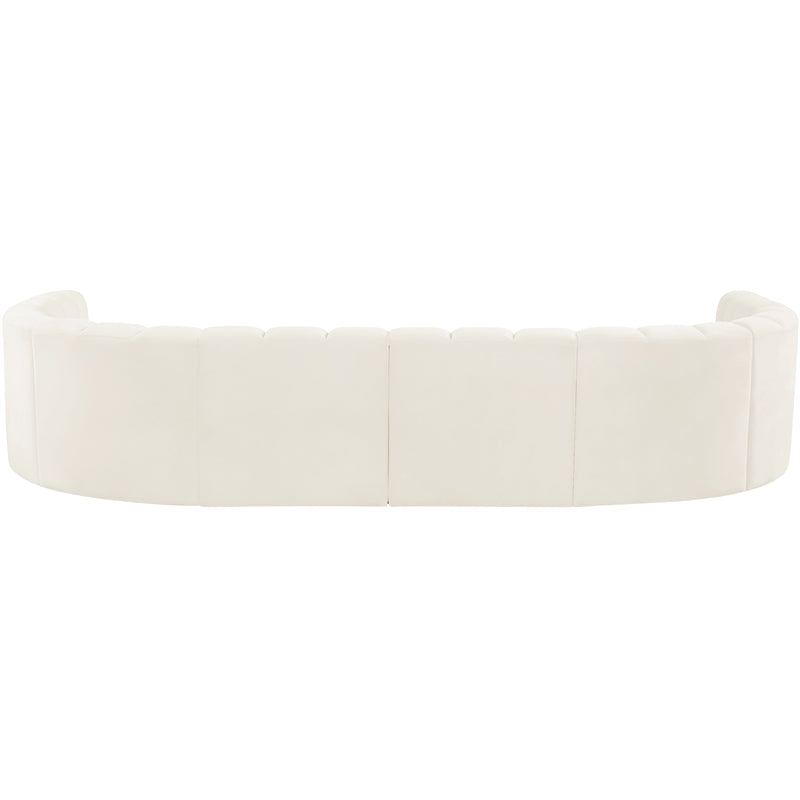 Cream Velvet Modular Sofa A944