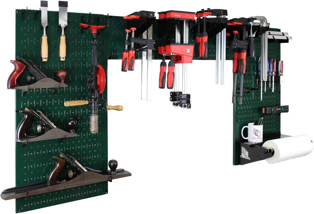 Purple Pegboard Woodworking Tool Storage Organizer Kit R490243