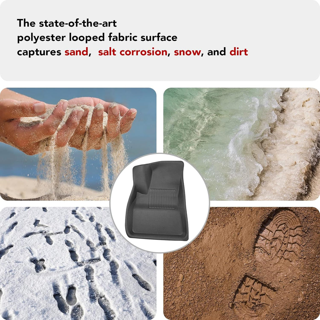 3D All-Weather Waterproof Floor Liners Set W486472