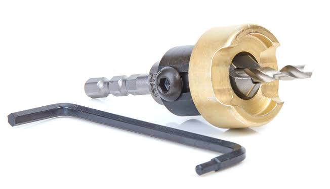 Carbide Tipped 82 Degree Countersink with Adjustable Depth Stop X178