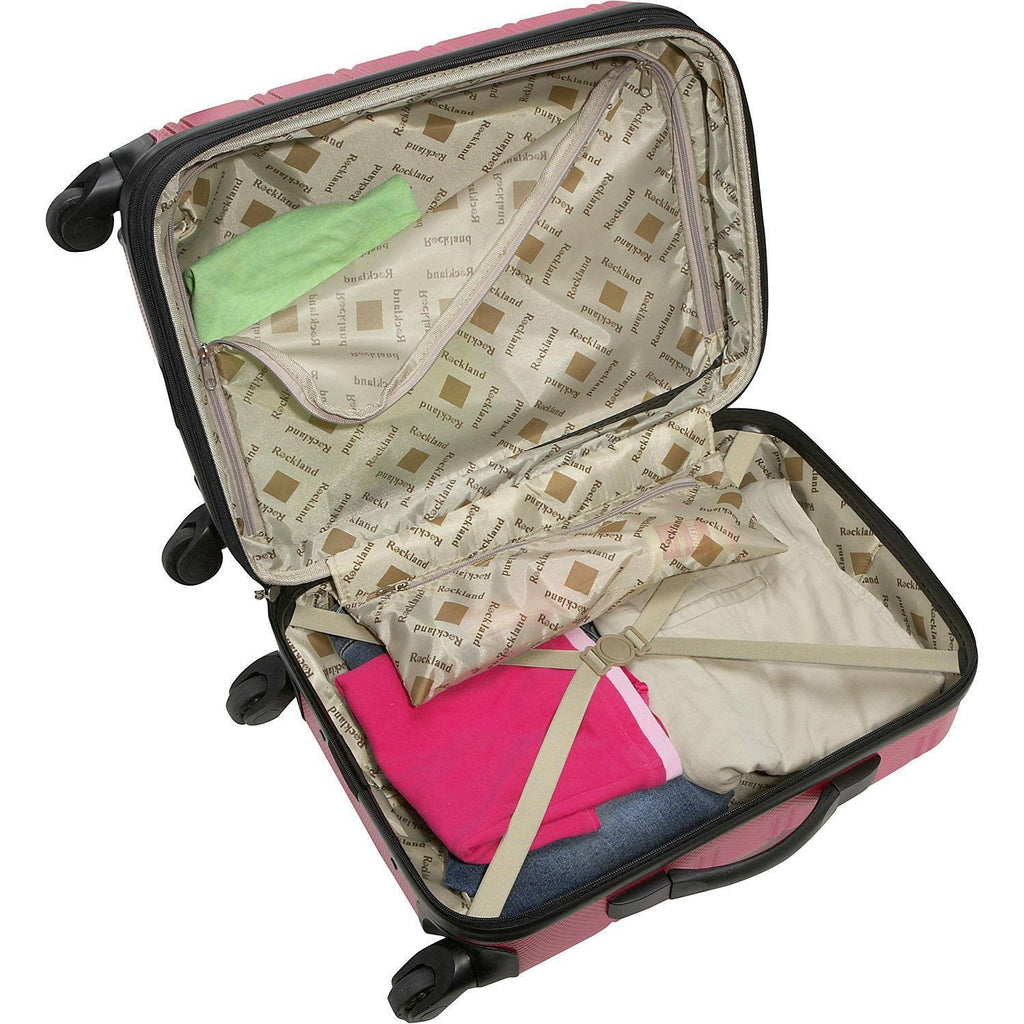 Green Expandable ABS Carry On Q470724