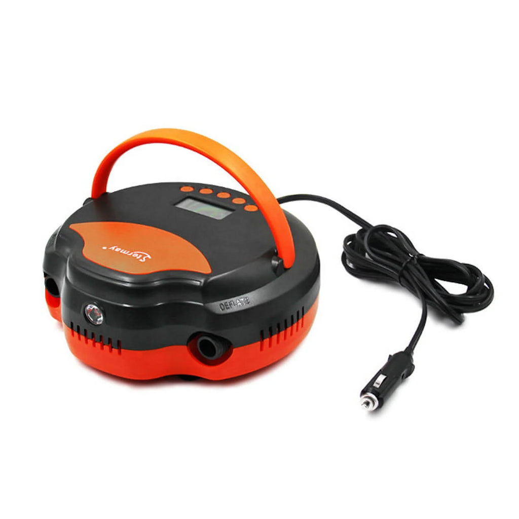 LED Display Electric Air Pump for Inflatables, 12V DC Car Connector Q78734