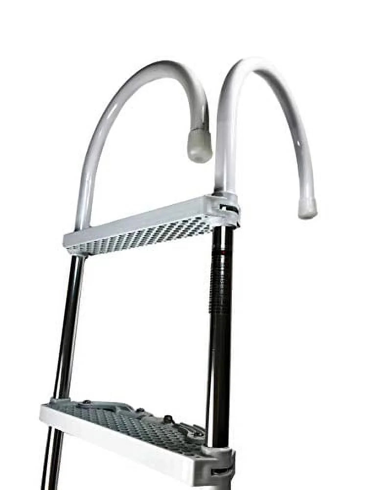 White 3 Steps Swim Boarding Ladder G96151