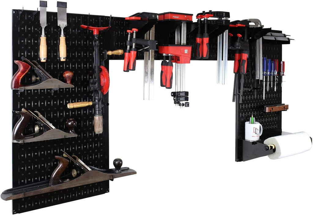 Purple Pegboard Woodworking Tool Storage Organizer Kit R490243