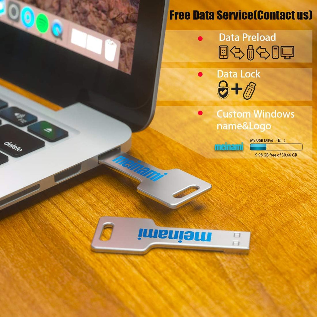 25 Pack Customized Metal USB Flash Drive S992
