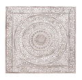 Ivory Wood Carved Wall Panel P7708