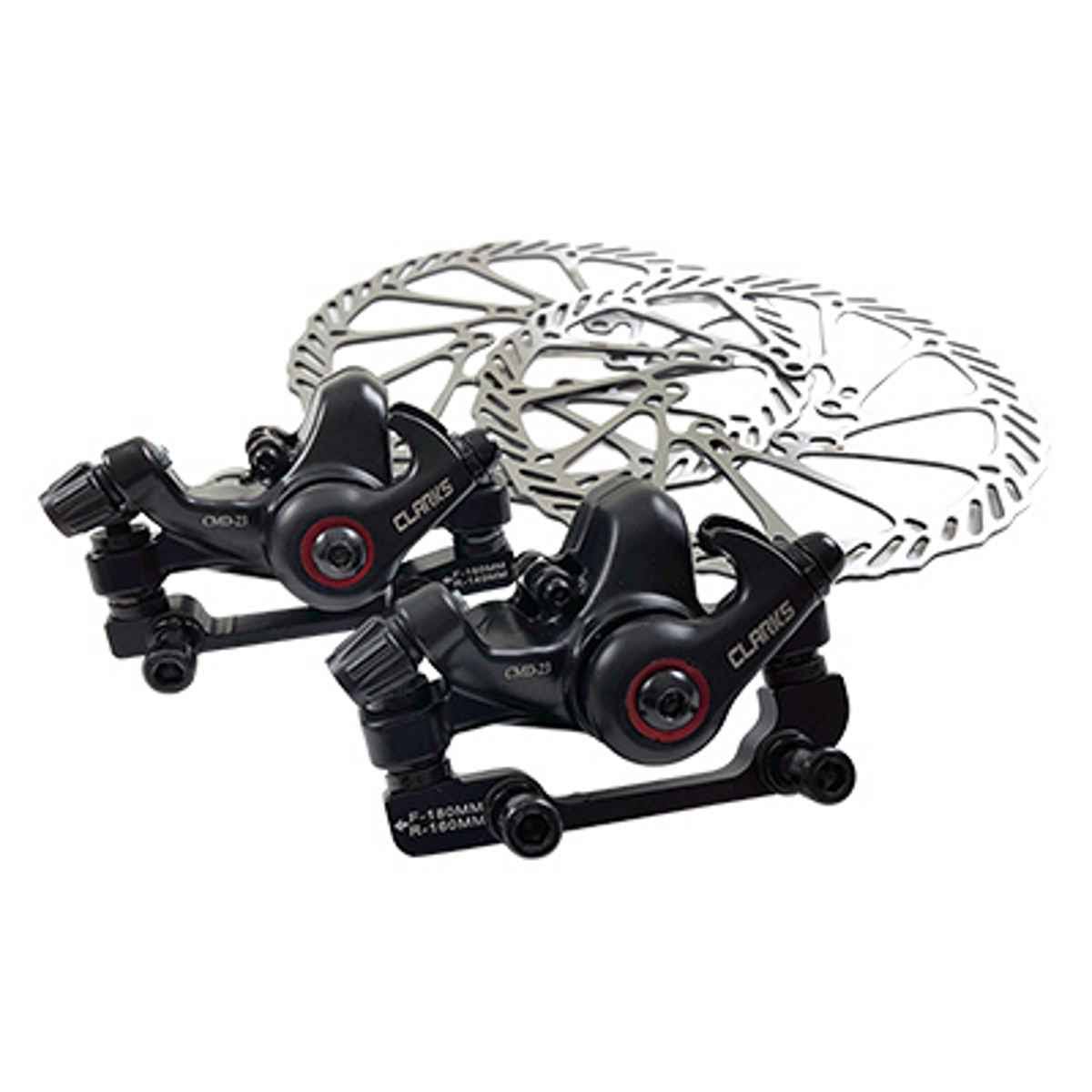 Black 160mm Mechanical Disc Brake C826