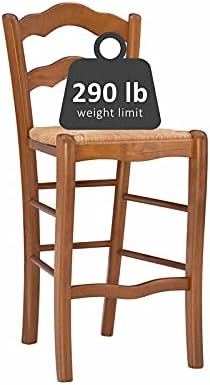 Set of Two Wood Counter Stools T77742