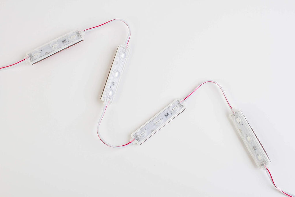 80ft White LED Light with UL 12v AC Power Package X937