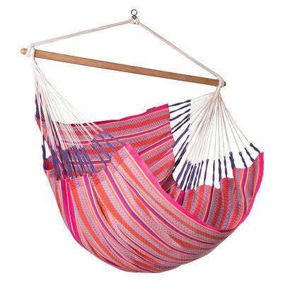 Cotton Chair Hammock, Flamingo W914840