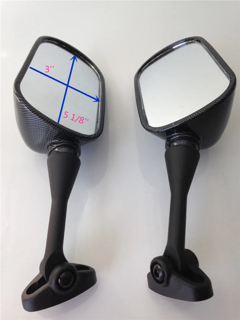 Motorcycle Carbon Fiber Side Mirror W5765