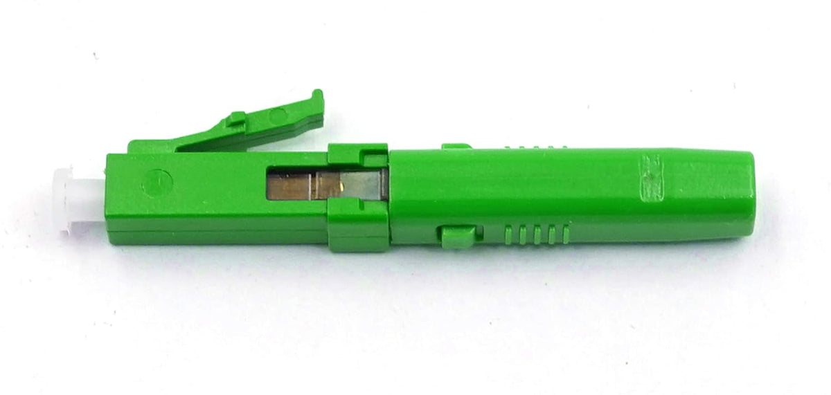 10pcs LC UPC Fiber Optic Quick Connector with Matched Tools Single Mode 9/125 for 900um Cable M60878