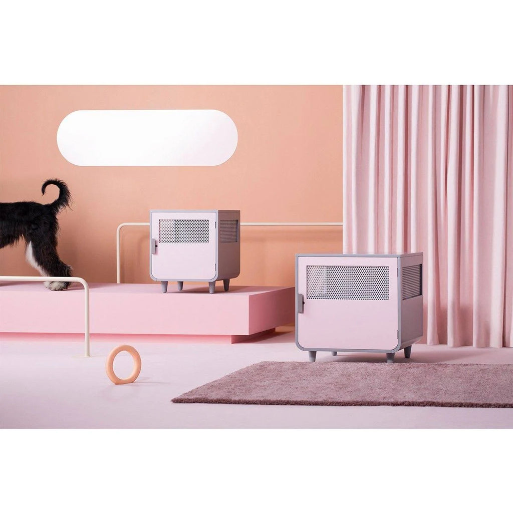 Medium Wooden Dog Crate O132629