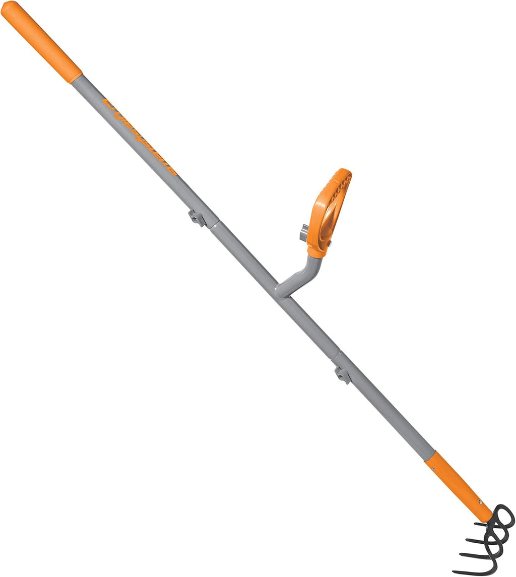 Steel Shaft Impact Resistant Snow Shovel, 18-Inch, 48-Inch Shaft, Polycarbonate Shovel Pack of 2 W749319