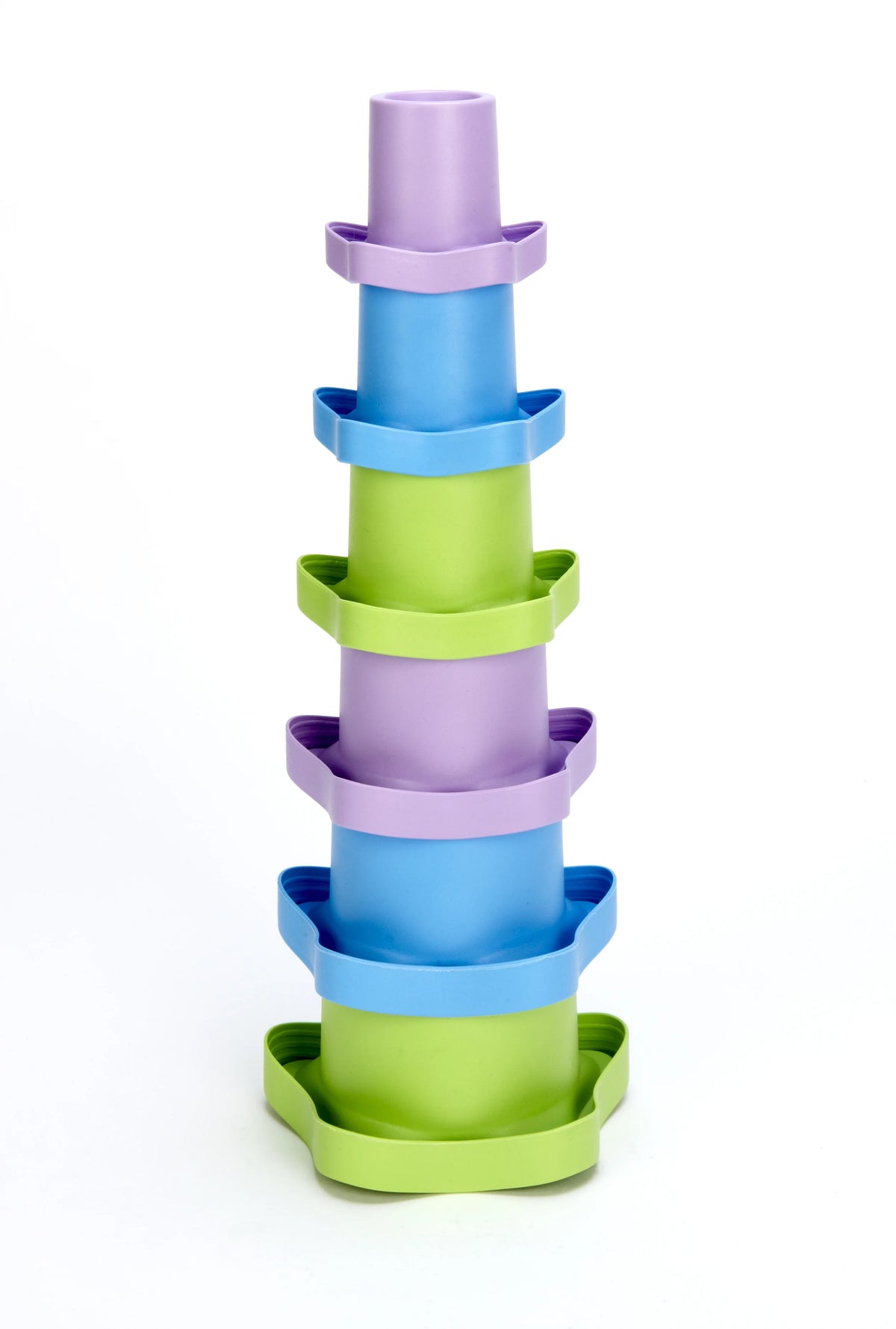Stacking Cups Bath Toy Made from 100% Recycled Plastic J65378