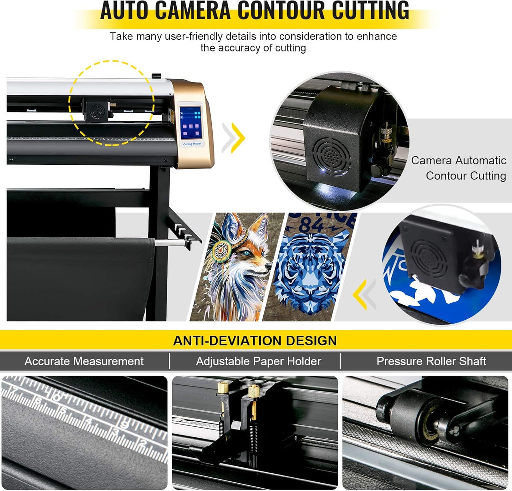 720mm Vinyl Cutter Machine with Touch Screen and Servo Motor X297