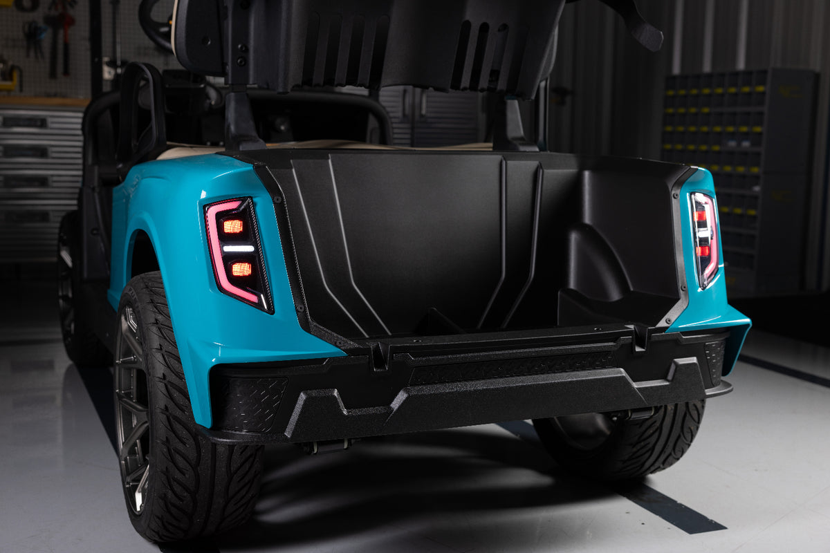 Hyper Gray Metallic Body Kit for EZGO RXV Golf Cart I86315