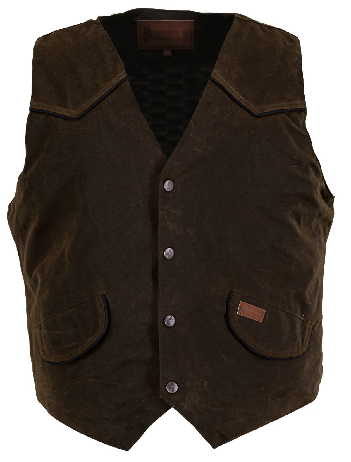 Bronze Oilskin Vest M579700