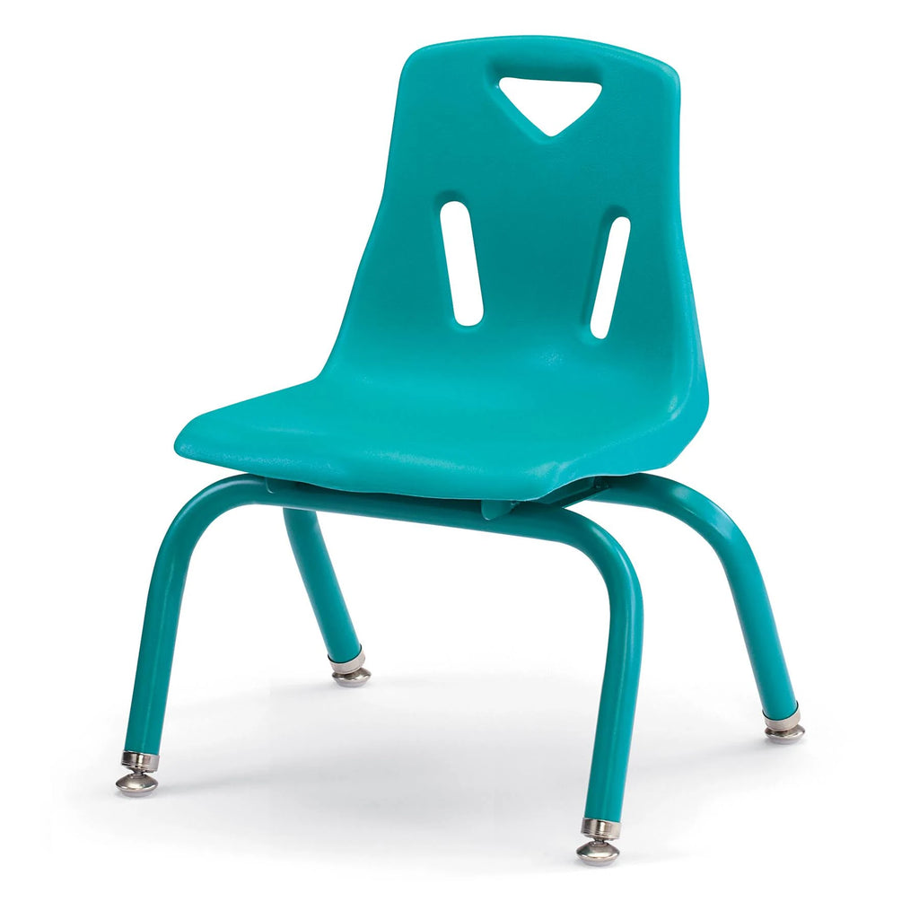 Teal Stacking Chairs Set of 6 C818