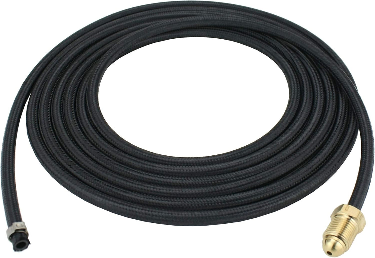 25 Feet Super Flex Red Braided Power Cable for 20 Series Water-Cooled TIG Torches, Pack of 2 Z45825