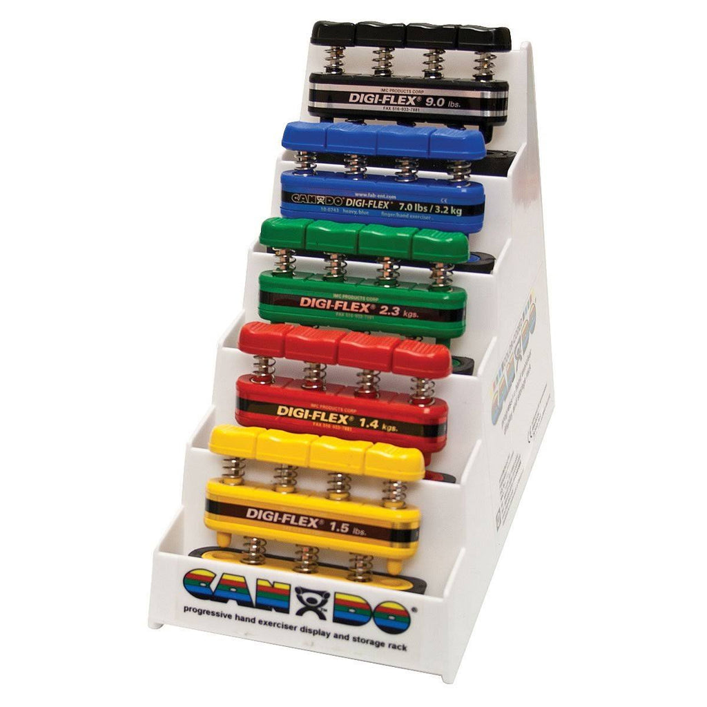 Set of 5 Hand Exerciser with Plastic Rack E2891