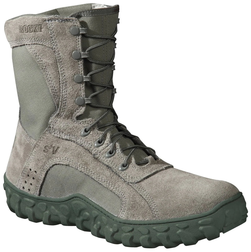 Sage Green Men&s Work Boots I433598