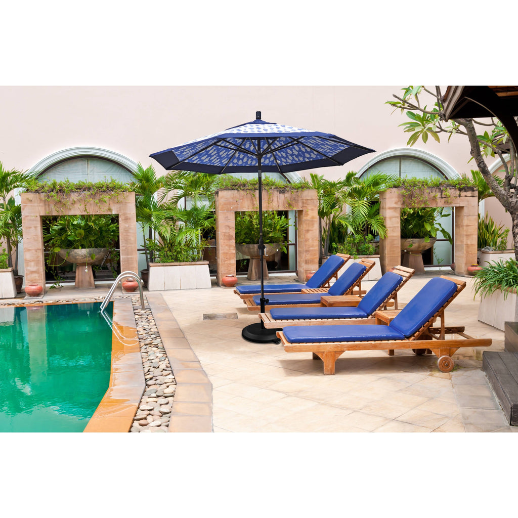 Bronze/Pacifica/Sapphire Aluminum Market Umbrella K11070