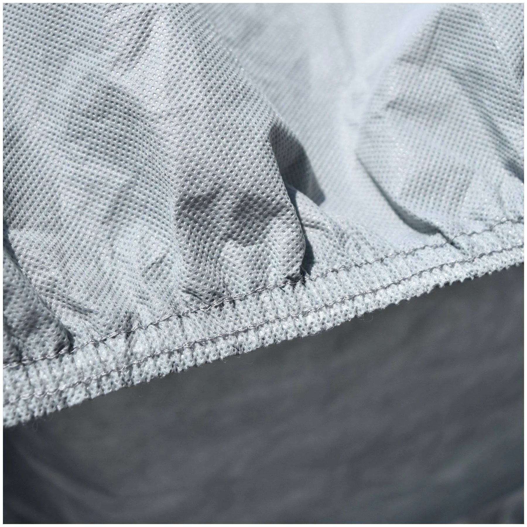 Gray Waterproof Polypropylene Car Cover D3226