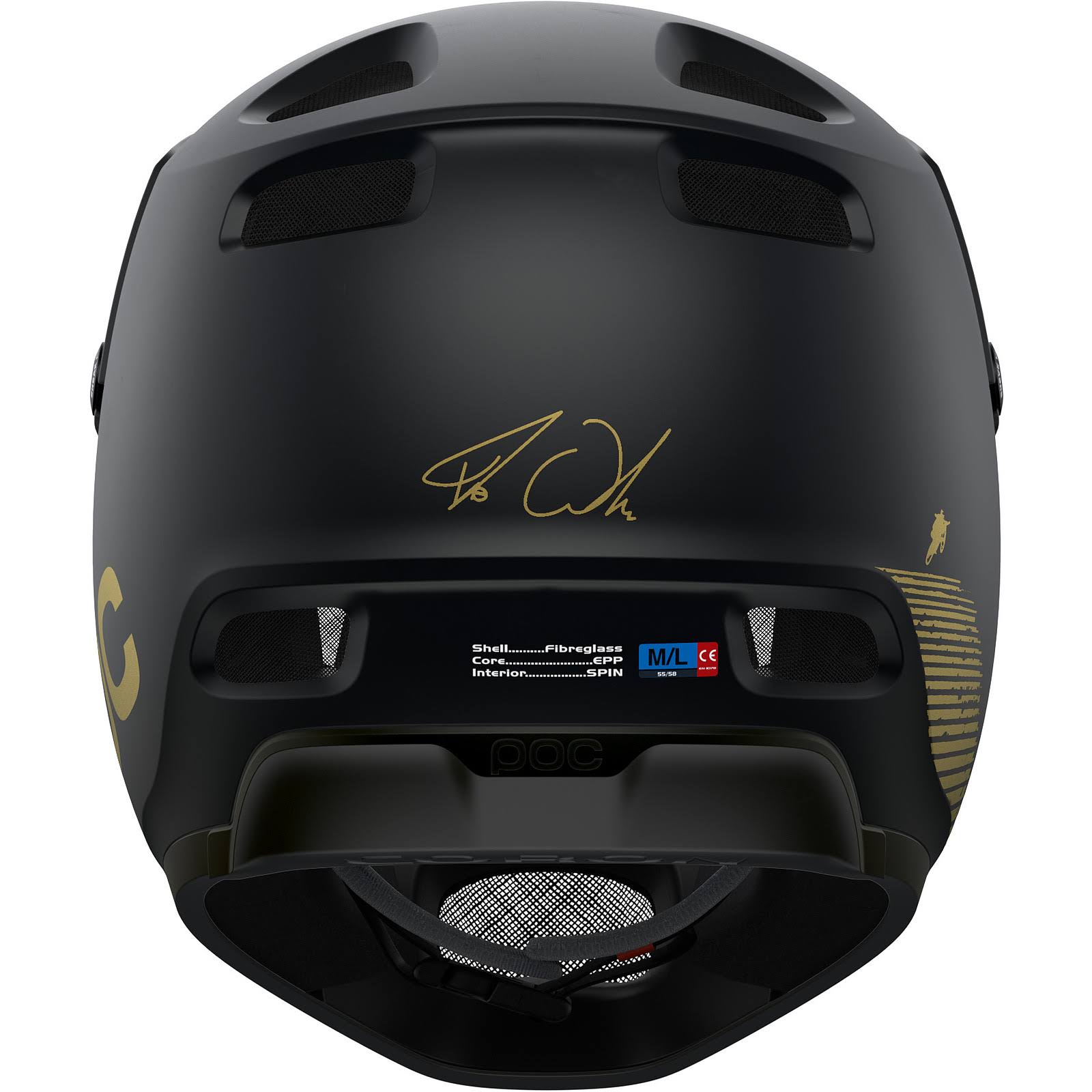 Black Gold Helmet XL-XXL R25703